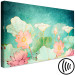 Canvas Art Print Fairy-tale Flowers (1-piece) Wide - colorful cartoonish plants 134268 additionalThumb 6
