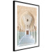 Poster Turquoise Colonnade - hallway architecture with ornaments and columns 134768 additionalThumb 12