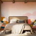 Wall Mural Sunny landscape - sunrise over mountains in pink tones 137468 additionalThumb 2