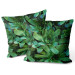 Decorative Velor Pillow Flower bed stars - a plant composition with rich detailing 147068 additionalThumb 3