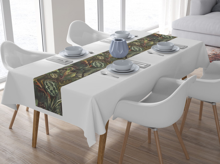 Table Runner Tigers among leaves - a composition inspired by the tropical jungle 147268 additionalImage 4