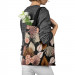 Shopping Bag Elegant bouquet - red flowers and foliage in white and brown 147468 additionalThumb 3