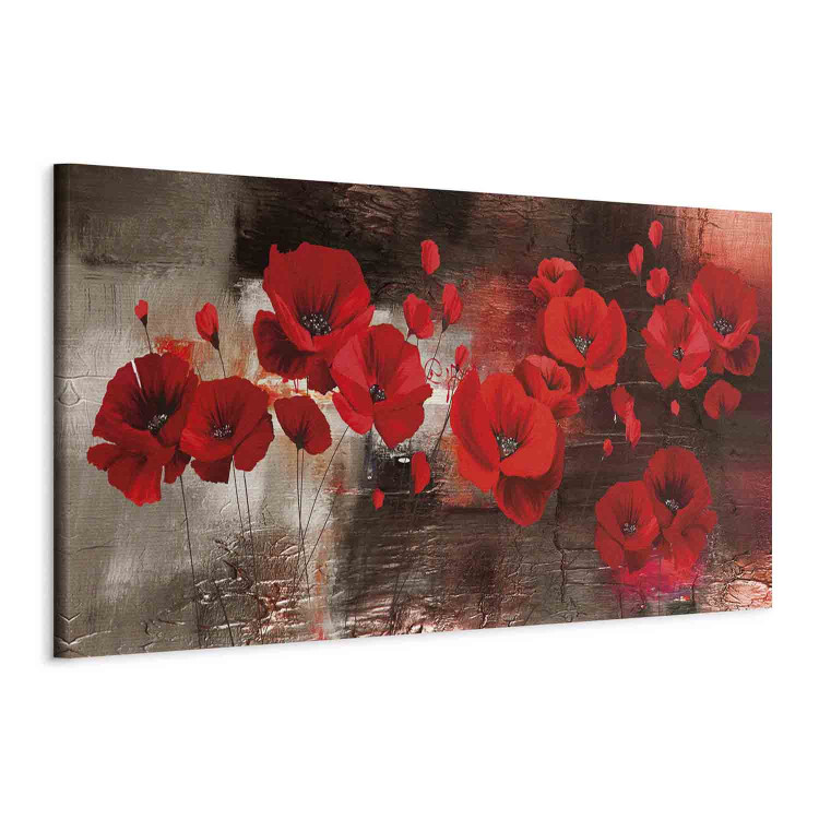 Canvas I Love Poppies (1 Part) Narrow 149968 additionalImage 2