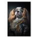 Canvas AI Dog King Charles Spaniel - Proud Aristocratic Animal Portrait - Vertical 150168