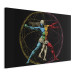 Canvas Print The Vitruvian Athlete - A Composition Inspired by Da Vinci’s Work 151068 additionalThumb 2