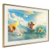 Wall Poster Floating Bears - Summer Vacation Time Spent Surfing the Waves 151568 additionalThumb 7