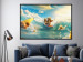 Wall Poster Floating Bears - Summer Vacation Time Spent Surfing the Waves 151568 additionalThumb 24
