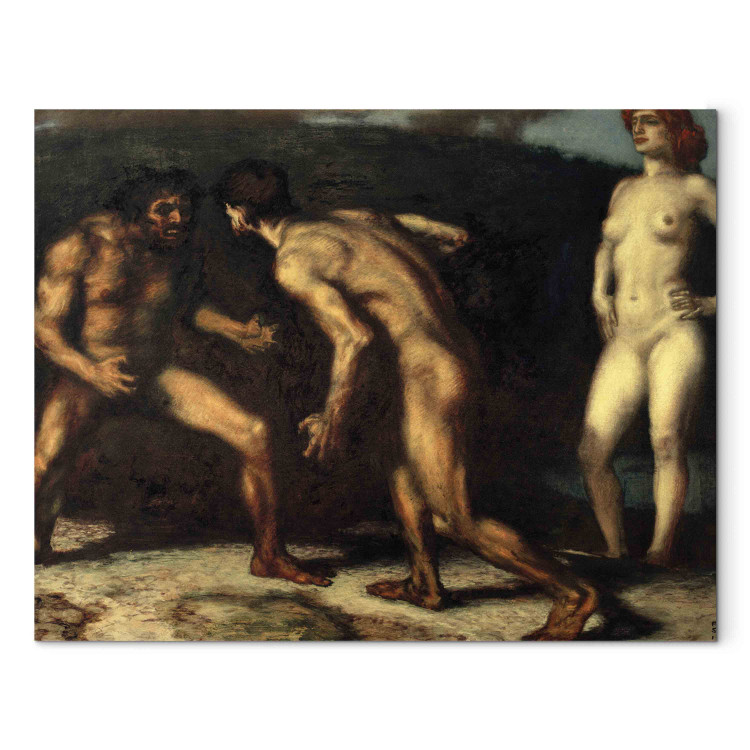 Art Reproduction The Fight Over A Woman 152568