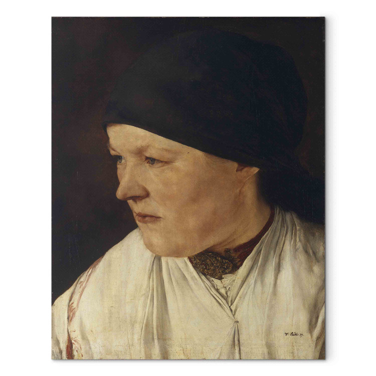 Art Reproduction Head of a peasant girl 153968