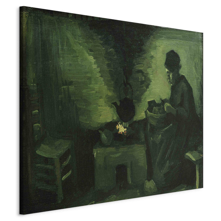 Reproduction Painting Peasant Woman by the Hearth 154368 additionalImage 2