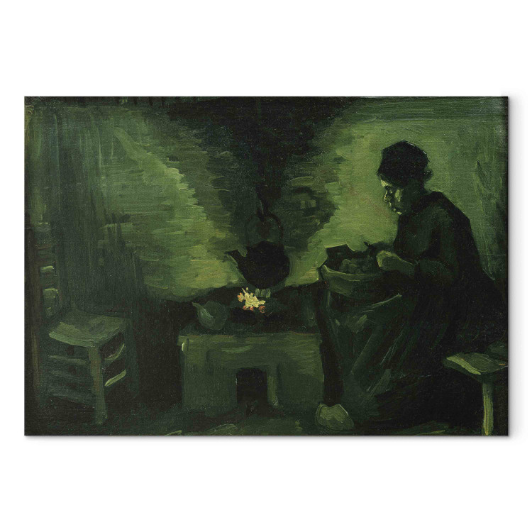 Reproduction Painting Peasant Woman by the Hearth 154368