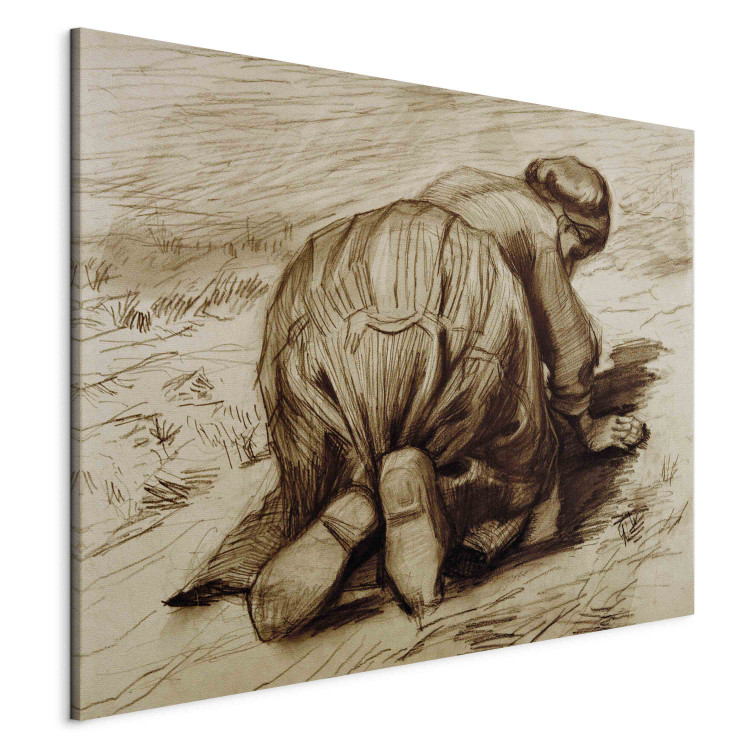 Art Reproduction Kneeling Peasant Woman 154468 additionalImage 2
