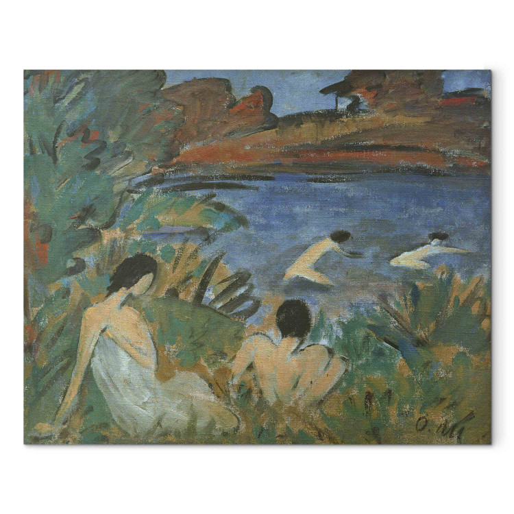Reproduction Painting Pond with Bathers 156668