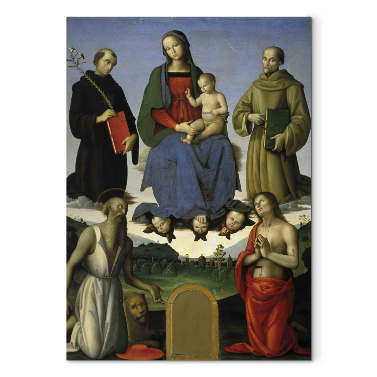 Art Reproduction Mary with the Child and Saints 158168
