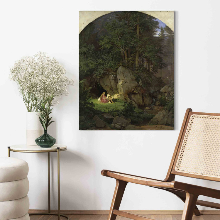 Art Reproduction Genoveva in the Wood Clearing 159268 additionalImage 3