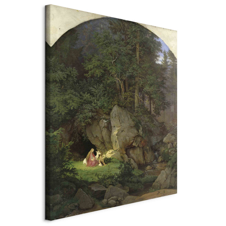 Art Reproduction Genoveva in the Wood Clearing 159268 additionalImage 2