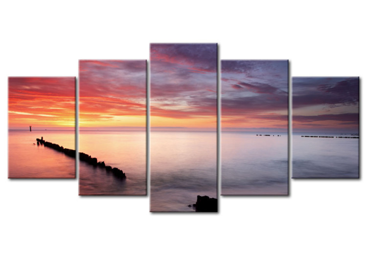 Canvas Print Play of colours at the sea 58768