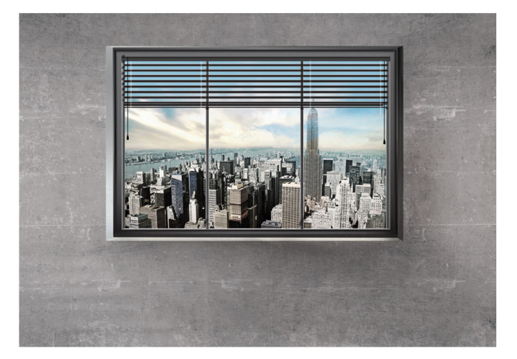 Wall Mural Window View of New York - City Capture with the Empire State Building 61568 additionalImage 1