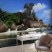 Photo Wallpaper Seychelles - Landscape with a Rocky Island Surrounded by Beach and Tranquil Water 61668 additionalThumb 4