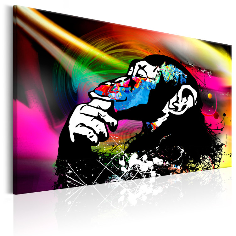 Canvas Art Print Monkey Disco 90268 additionalImage 2