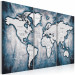 Canvas Print World Map: Ink Triptych 91868 additionalThumb 2