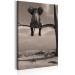 Canvas Elephant in the Desert - Nature Abstraction Presented in Animal Forms 97368 additionalThumb 2
