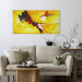 Canvas Print Sunny and Colorful - Colorful Abstraction in Hand-Painted Style 98168 additionalThumb 3