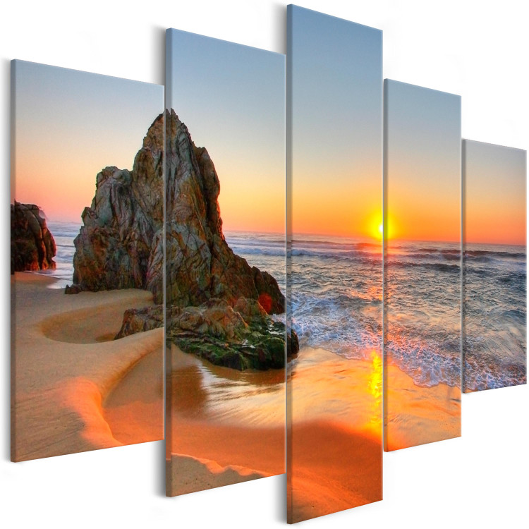 Canvas Art Print New Day (5 Parts) Wide 107578 additionalImage 2
