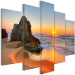 Canvas Art Print New Day (5 Parts) Wide 107578 additionalThumb 2