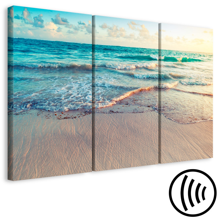 Canvas Art Print Beach in Punta Cana (3 Parts) 107878 additionalImage 6