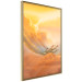 Poster Airplanes in Clouds - Flight amidst thick clouds and orange sky 114378 additionalThumb 13