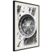 Wall Poster Black and white compass - rocks and a compass pointing the right direction 114878 additionalThumb 3