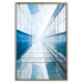 Wall Poster Modern Skyscraper - blue sky amidst glass architecture 116678 additionalThumb 18