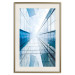 Wall Poster Modern Skyscraper - blue sky amidst glass architecture 116678 additionalThumb 24