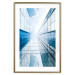 Wall Poster Modern Skyscraper - blue sky amidst glass architecture 116678 additionalThumb 20