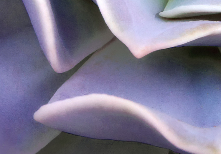 Canvas Purple Bloom (1-part) - Cactus Flower in Subtle Hue 117178 additionalImage 4