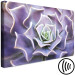 Canvas Purple Bloom (1-part) - Cactus Flower in Subtle Hue 117178 additionalThumb 6