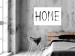 Poster Black Home - black and white simple composition with English text 119278 additionalThumb 17