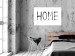 Poster Black Home - black and white simple composition with English text 119278 additionalThumb 2