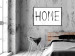 Poster Black Home - black and white simple composition with English text 119278 additionalThumb 3