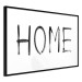 Poster Black Home - black and white simple composition with English text 119278 additionalThumb 11