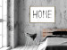 Poster Black Home - black and white simple composition with English text 119278 additionalThumb 13