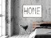 Poster Black Home - black and white simple composition with English text 119278 additionalThumb 5