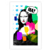 Wall Poster Mona Lisa Pop Art - portrait of a woman in an abstract colorful motif 122378 additionalThumb 25