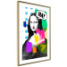 Wall Poster Mona Lisa Pop Art - portrait of a woman in an abstract colorful motif 122378 additionalThumb 5