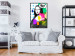 Wall Poster Mona Lisa Pop Art - portrait of a woman in an abstract colorful motif 122378 additionalThumb 2