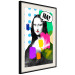 Wall Poster Mona Lisa Pop Art - portrait of a woman in an abstract colorful motif 122378 additionalThumb 2
