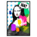 Wall Poster Mona Lisa Pop Art - portrait of a woman in an abstract colorful motif 122378 additionalThumb 24