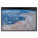 Wall Poster Water and Sand - planet Earth with view of clouds over continents 123178 additionalThumb 24