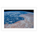 Wall Poster Water and Sand - planet Earth with view of clouds over continents 123178 additionalThumb 19